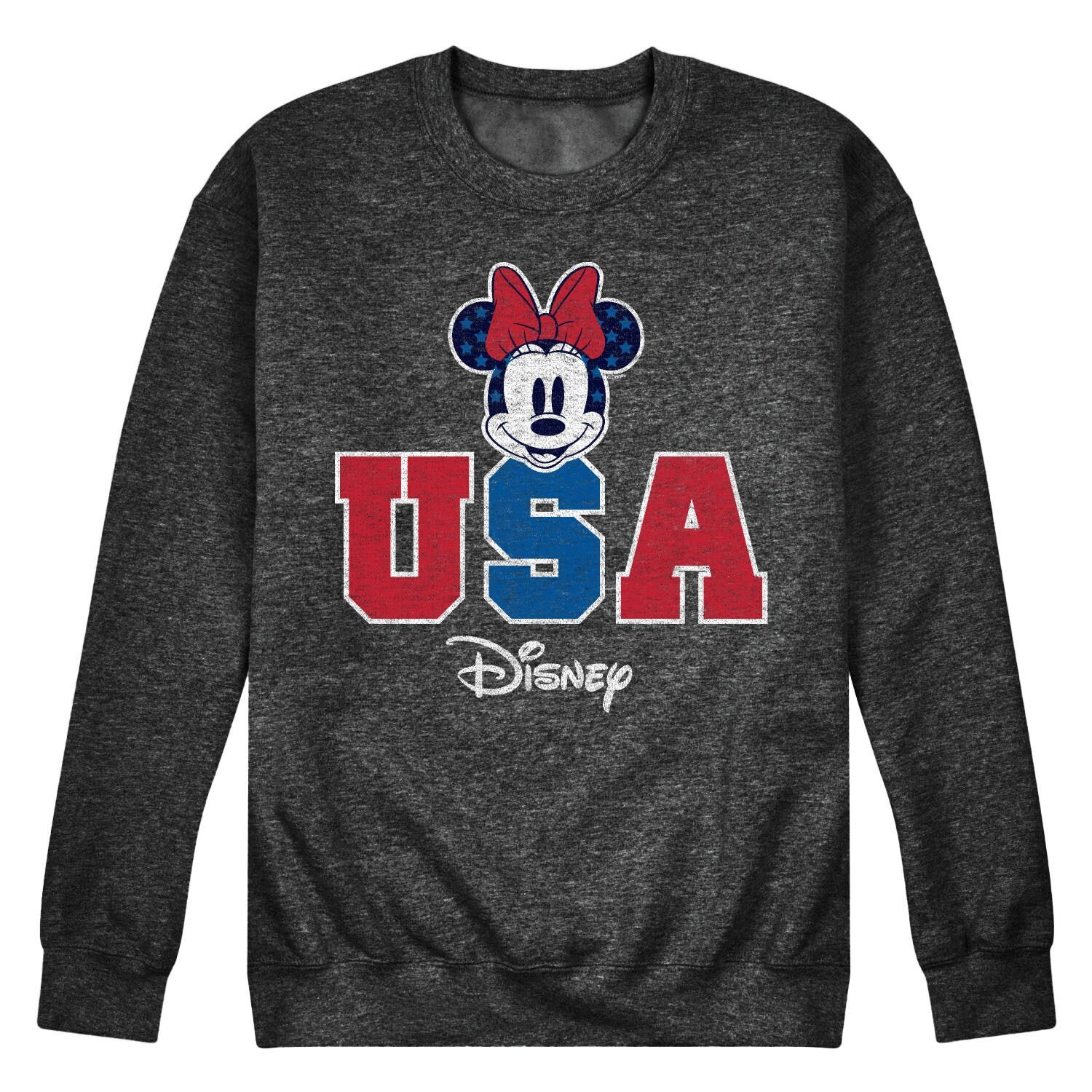 

Мужская флисовая толстовка Disney's Minnie Mouse USA Licensed Character
