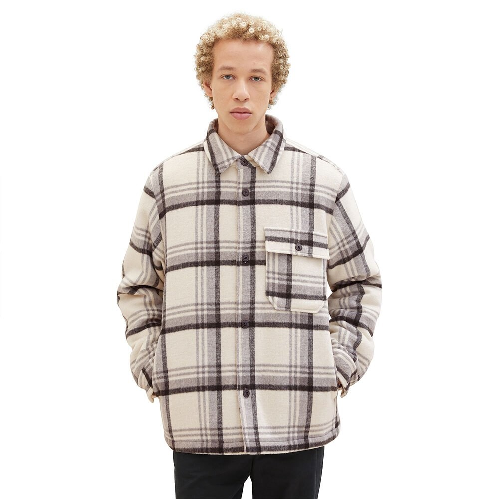 

Куртка Tom Tailor 1037494 Cosy Shirt, бежевый