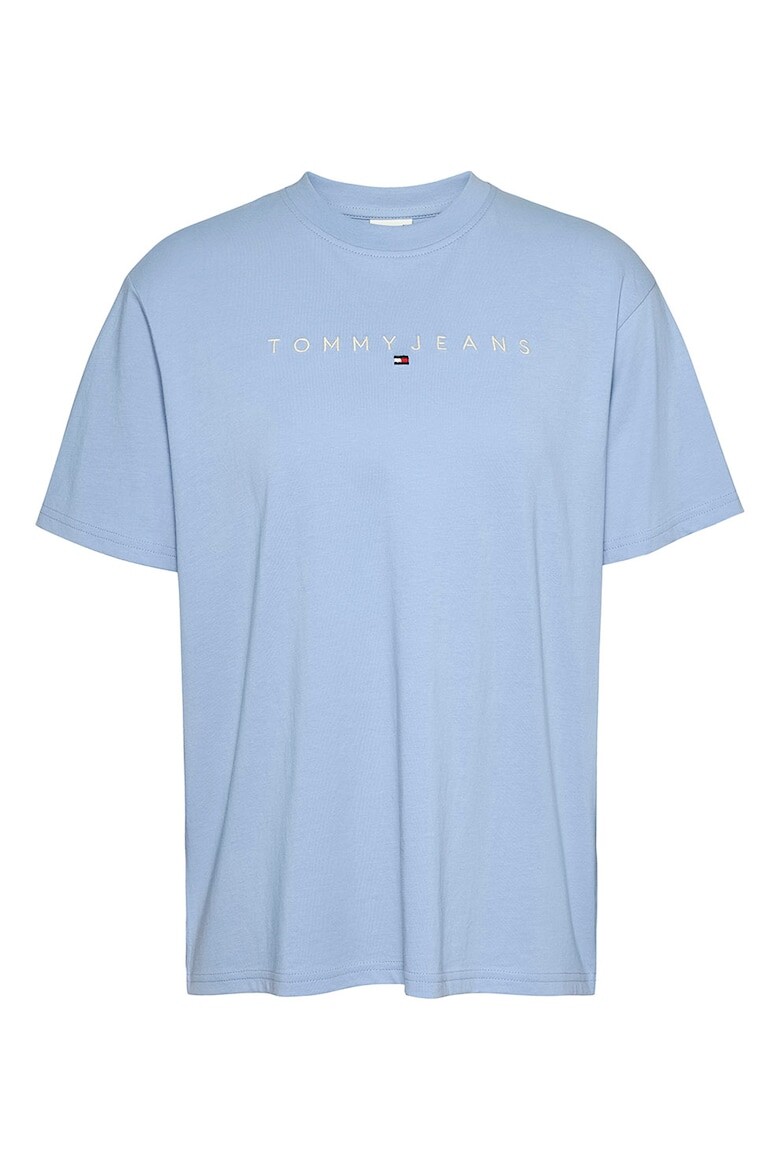 

Футболка из органического хлопка с вышитым логотипом Tommy Jeans, синий