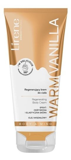 

Теплый ванильный крем для тела, 200 мл Lirene, Body & Mind regenerating