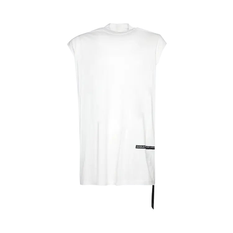 

Футболка Rick Owens DRKSHDW Jumbo Sleeveless 'Milk', белый