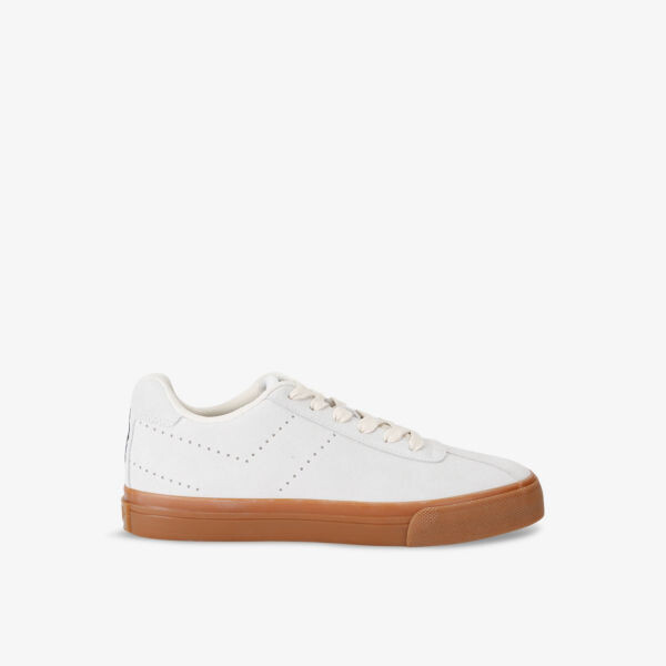 

Кроссовки Highbridge low из кожи с логотипом Pony, белый