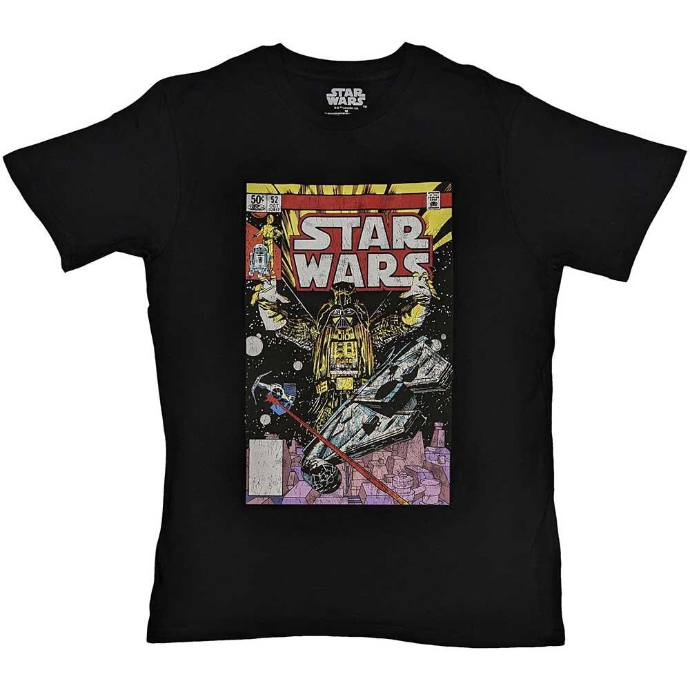 Футболка с комиксами Дарта Вейдера Star Wars, черный комплект пижам дарта вейдера 2 шт star wars серый