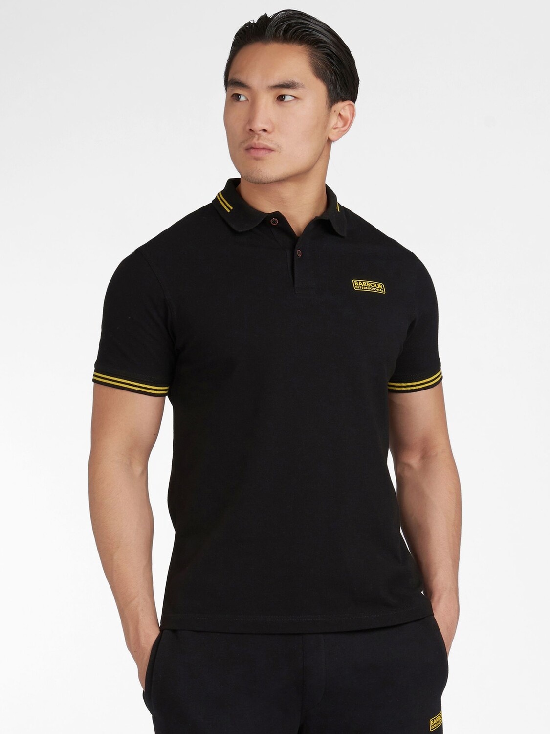 

Рубашка-поло Barbour International Essential, черная