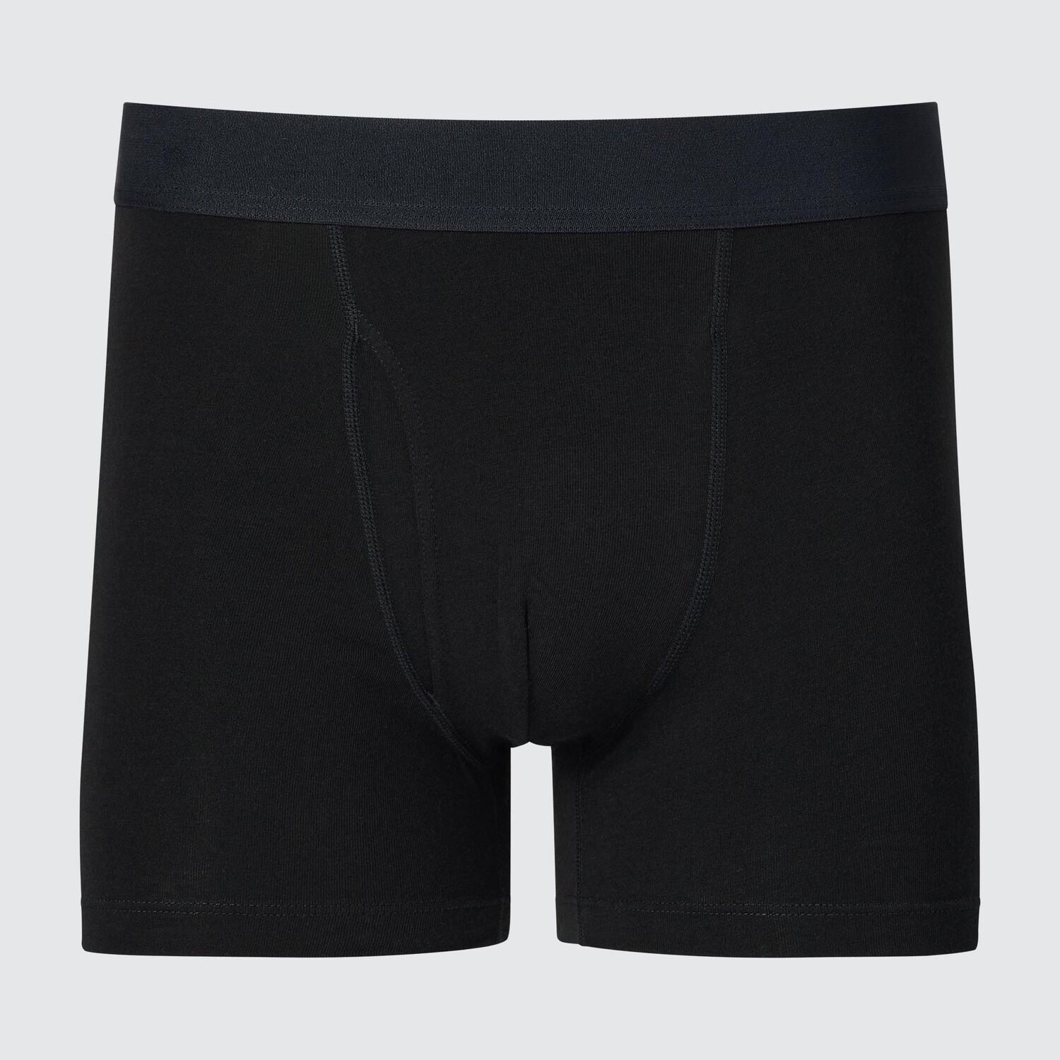 

Хлопковые трусы-боксеры Uniqlo, черный