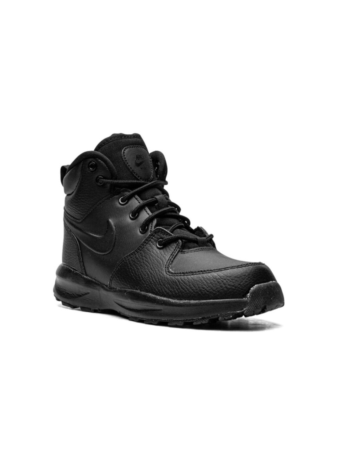

Nike Kids ботинки Manoa Leather 'Triple Black', черный
