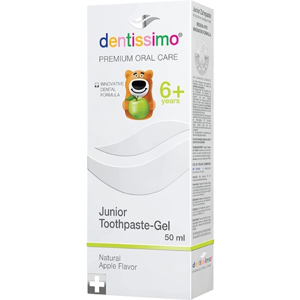 Детская зубная паста Dentissimo Premium со вкусом натуральной карамели 50 мл, Medpack