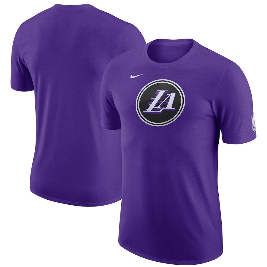 

Футболка с коротким рукавом Nike Los Angeles Lakers, фиолетовый