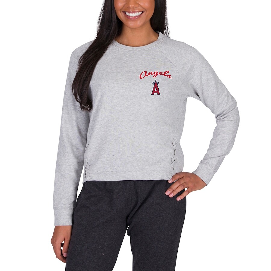 

Футболка с длинным рукавом Concepts Sport Los Angeles Angels, серый