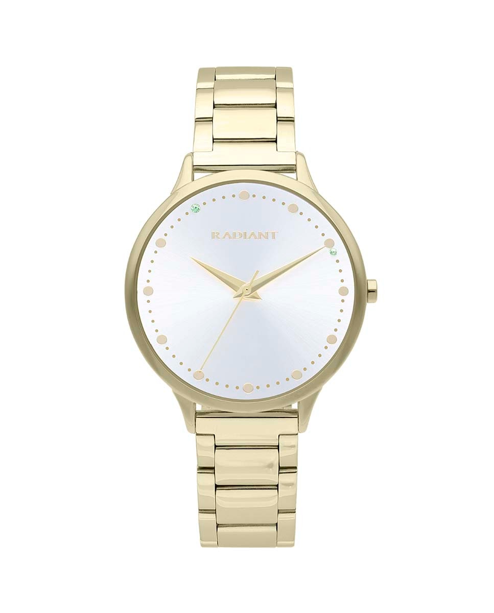 Женские часы Wish RA595202 со стальным и золотым ремешком Radiant, золотой