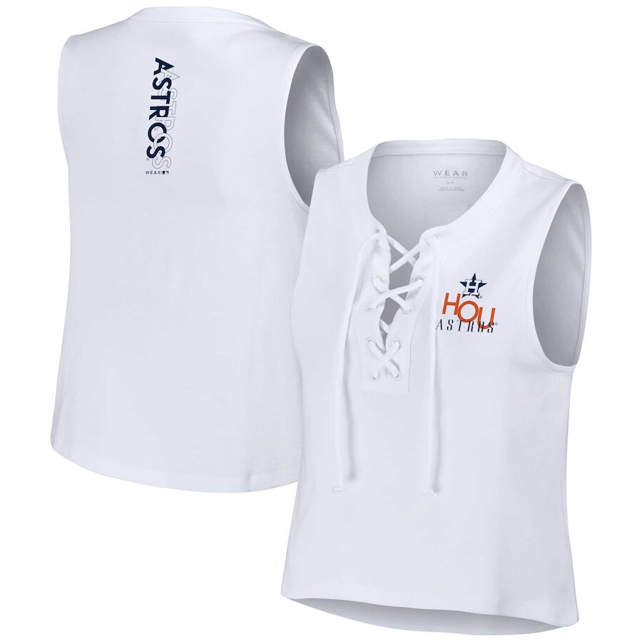 

Топ WEAR by Erin Andrews Houston Astros, белый