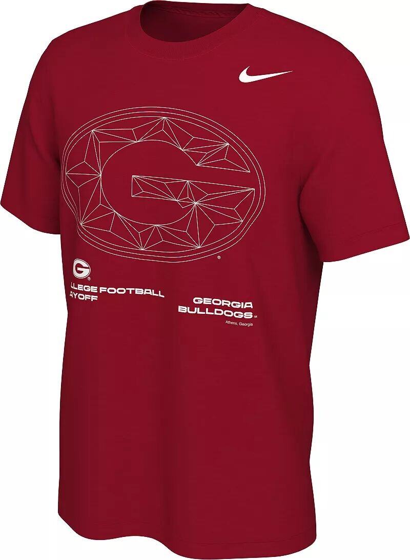 

Мужская футболка Nike с полуфиналом плей-офф студенческого футбола сезона 2021–22, связанная с командой Джорджии Бульдогс