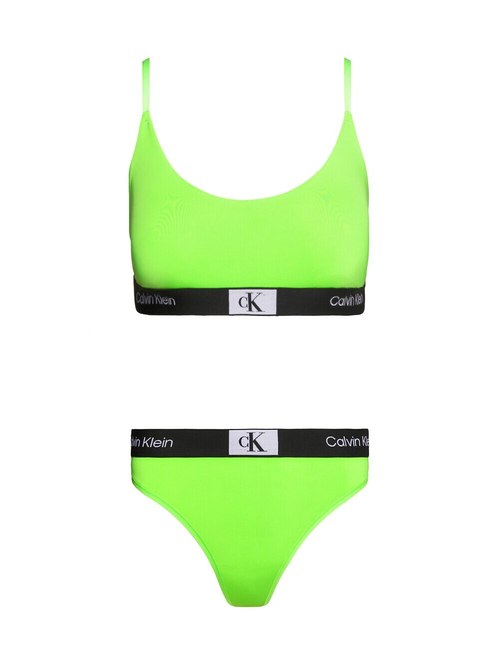 

Комплекты нижнего белья с бюстгальтером-майкой Calvin Klein Underwear, неоновый зеленый