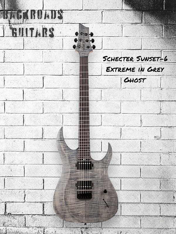 цена Электрогитара Schecter Sunset-6 Extreme in Grey Ghost