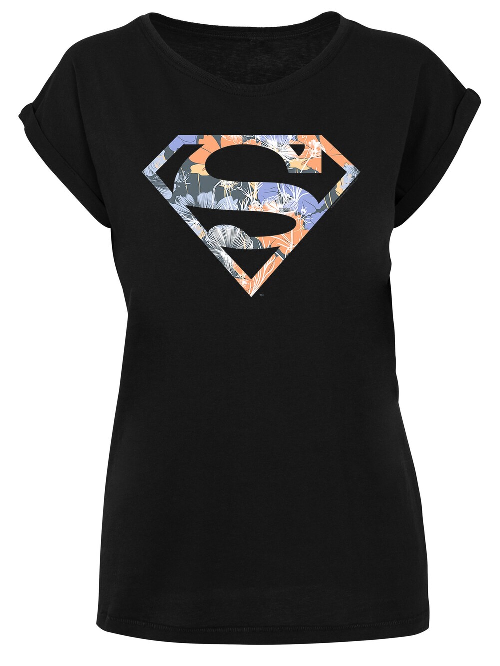 Рубашка F4NT4STIC Superman, черный