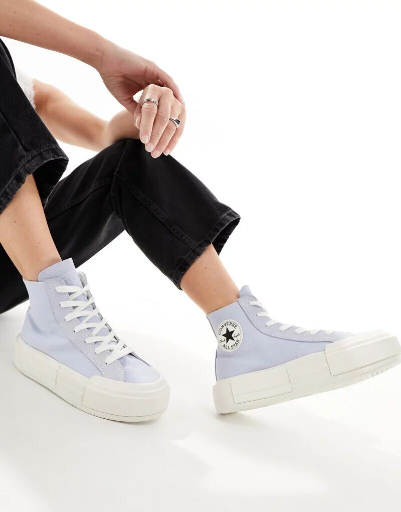 

Голубые высокие кроссовки Converse Cruise до щиколотки