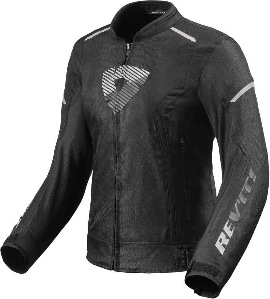 Женская мотоциклетная текстильная куртка Sprint H20 Revit, черно-белый