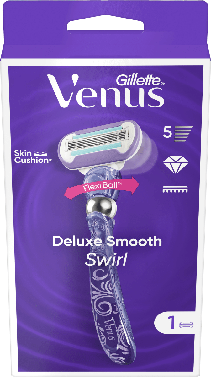 Бритва Deluxe Smooth Swirl 1 шт. Gillette цена и фото