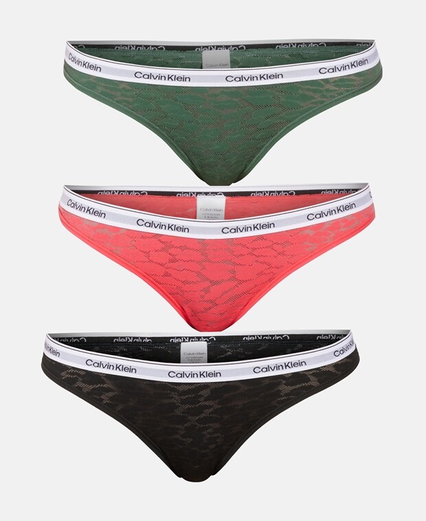 

Трусы, упаковка 3 шт. Calvin Klein Underwear, черный