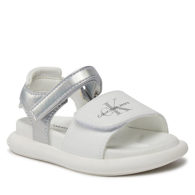 

Сандалии Calvin Klein Jeans M, белый цвет