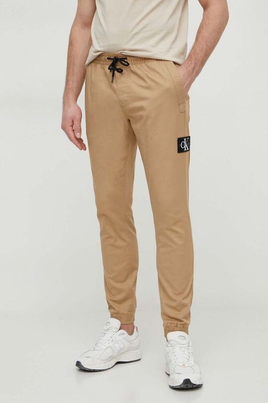

Брюки Calvin Klein Jeans, бежевый