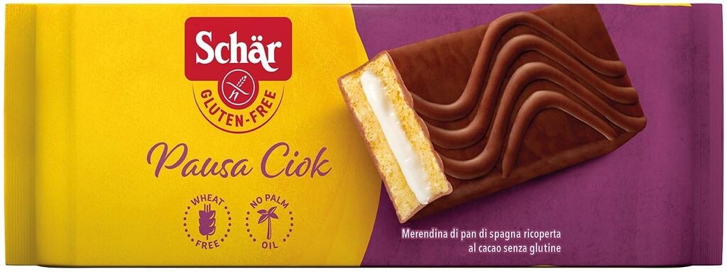 

Pausa Ciok Безглютеновый какао-торт 35 г Schar Schär