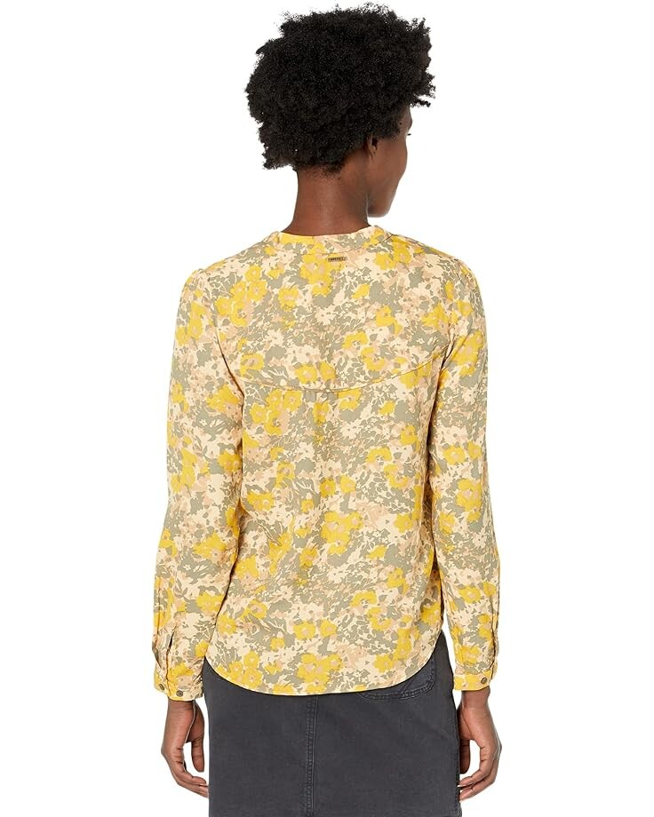 

Топ Prana Wild At Heart Top, цвет Rye Green Wildflower