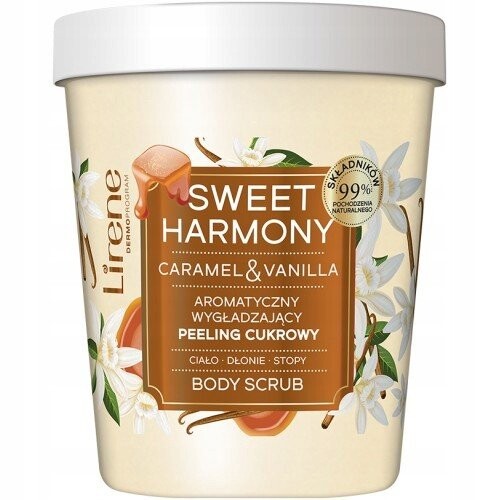 

Ароматный разглаживающий сахарный скраб, 200 г Lirene, Sweet Harmony