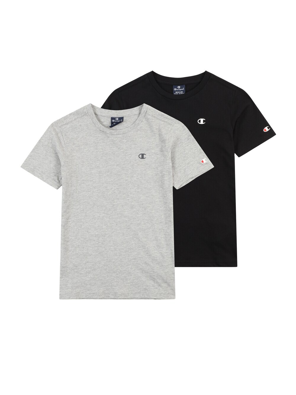 

Футболка Champion Authentic Athletic Apparel, светло-серый/черный