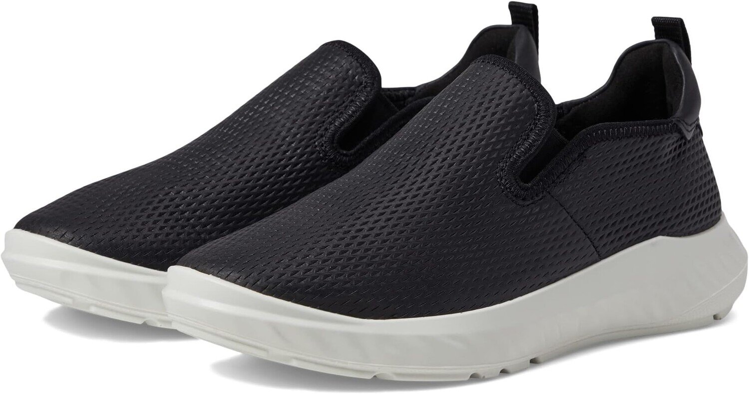 

Кроссовки ATH-1FM Slip-On ECCO Sport, цвет Black/Black