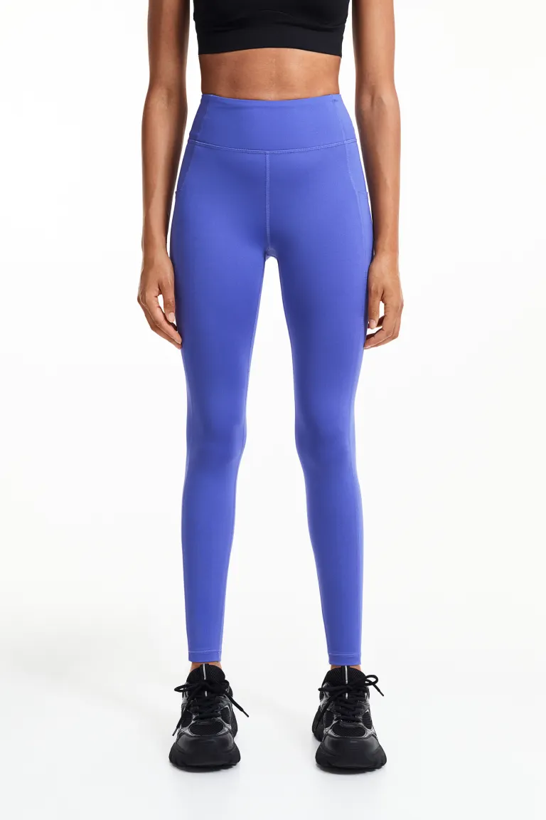 

Спортивные леггинсы с карманами от drymove H&M, синий