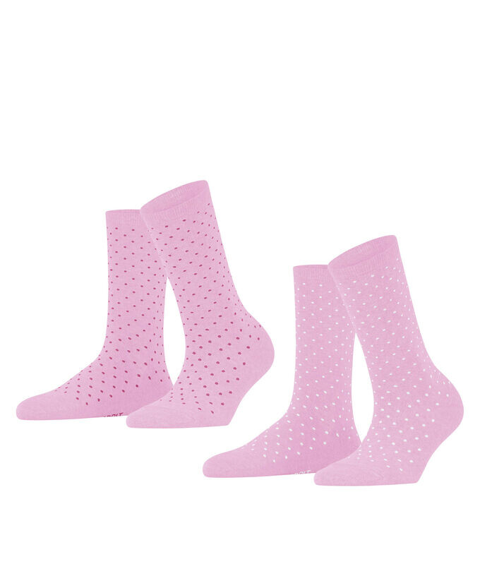 

Носки Fine Dot, 2 пары Esprit, красный