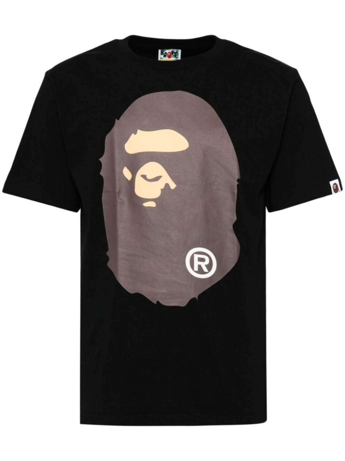 

A BATHING APE футболка с логотипом, черный