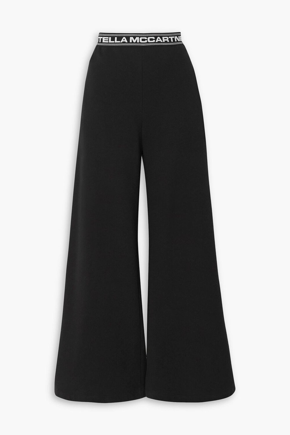 

Спортивные брюки из хлопка и флиса STELLA MCCARTNEY, черный