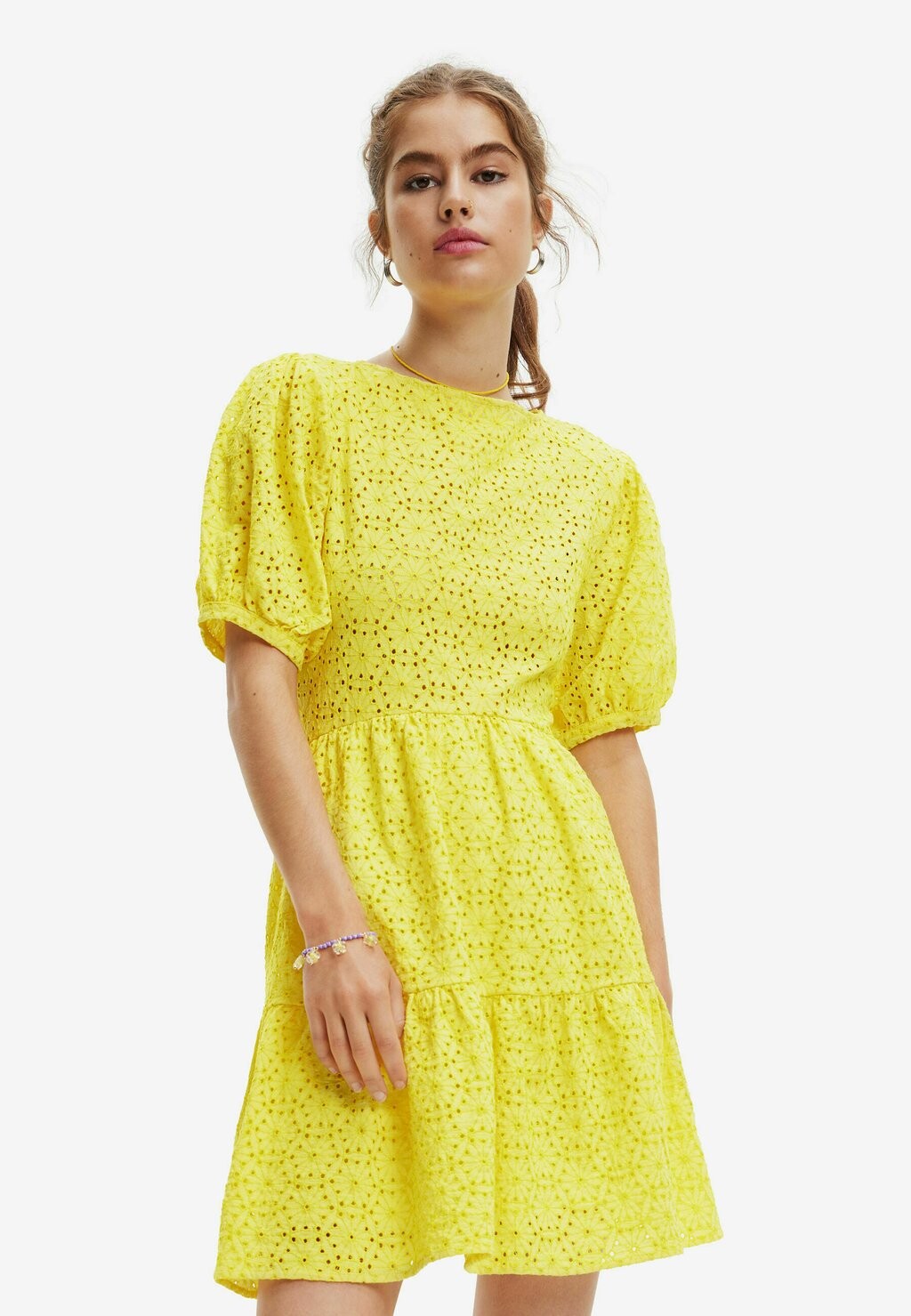 

Летнее платье Desigual, желтый