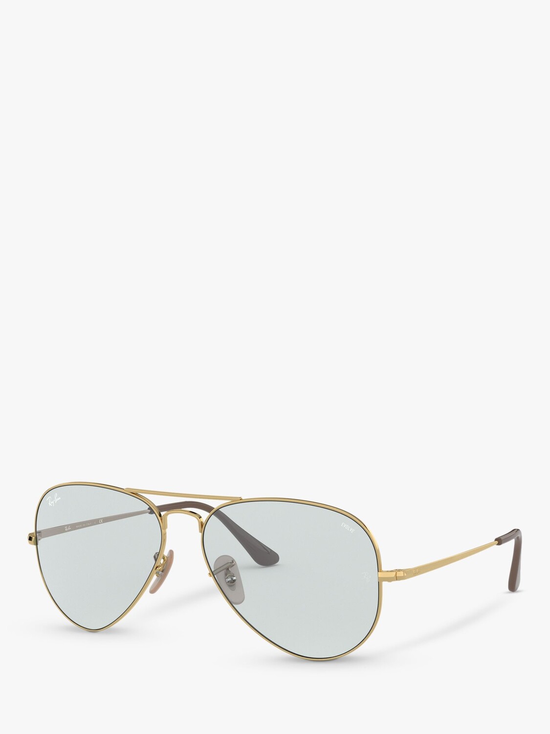 

Солнцезащитные очки-авиаторы Ray-Ban RB3689 унисекс, золотой/голубой