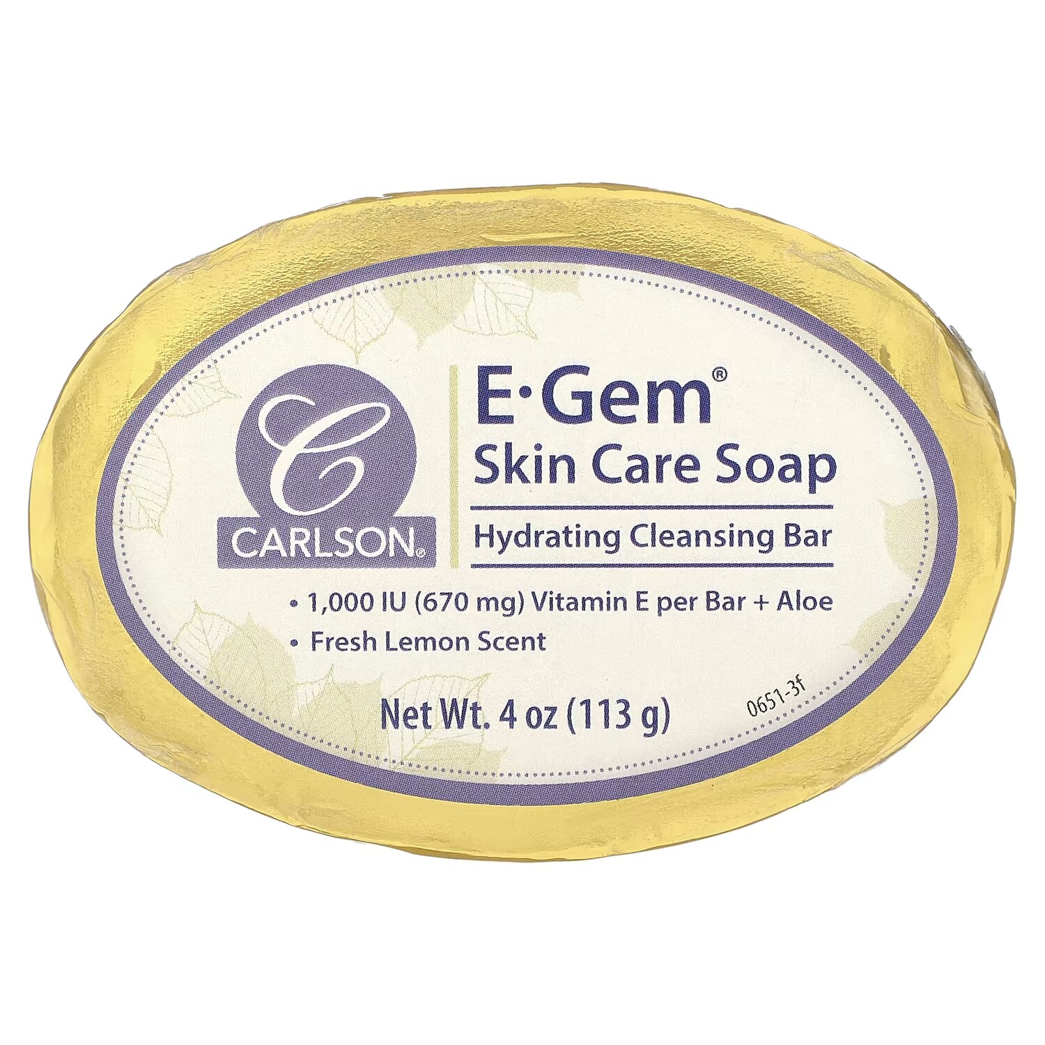 

Мыло Carlson E-Gem Skin Care Fresh Lemon, 113 г