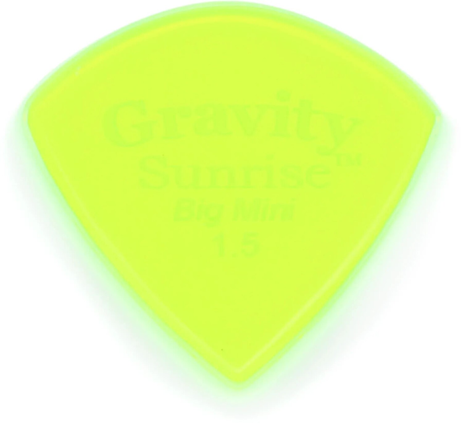

Gravity Picks Sunrise — Big Mini, 1,5 мм, полированный