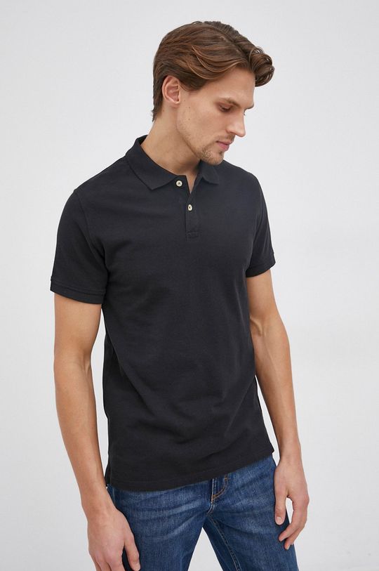 Рубашка-поло VINCENT N из хлопка Pepe Jeans, черный поло pepe jeans размер m синий