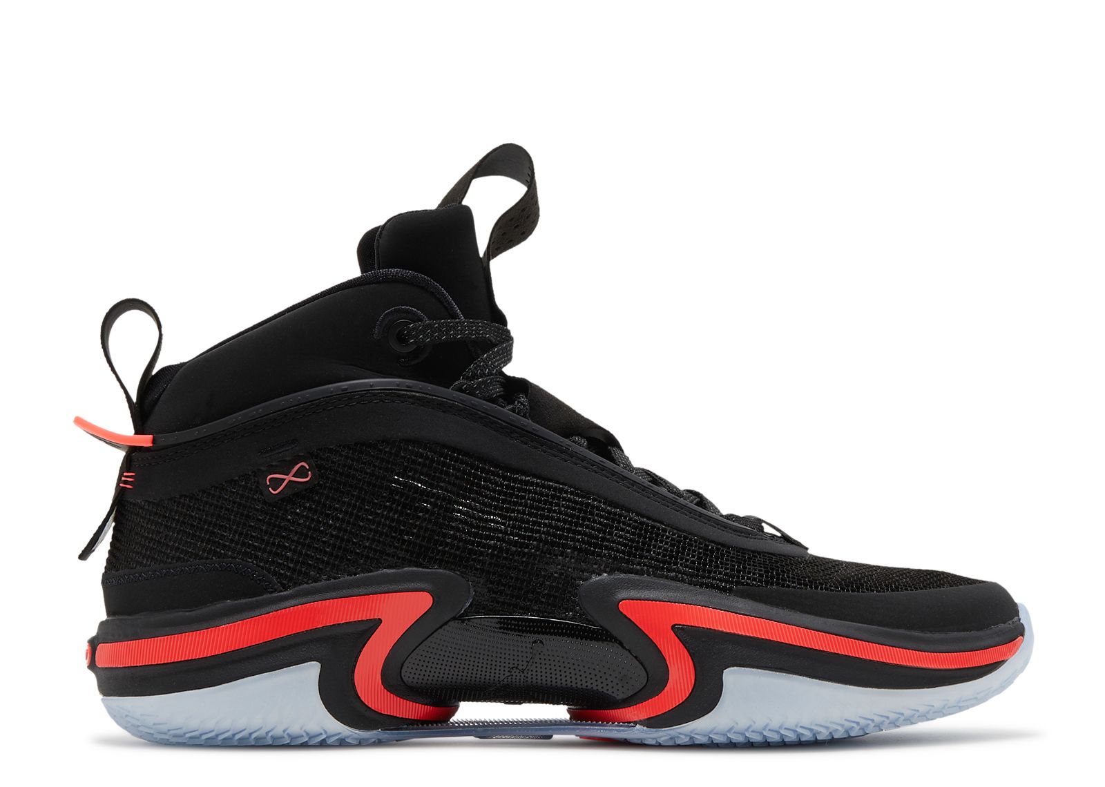 Кроссовки Air Jordan Air Jordan 36 'Black Infrared', черный nike air jordan retro 6 women basketball shoes infrared black outdoor sports sneakers eur 36 40