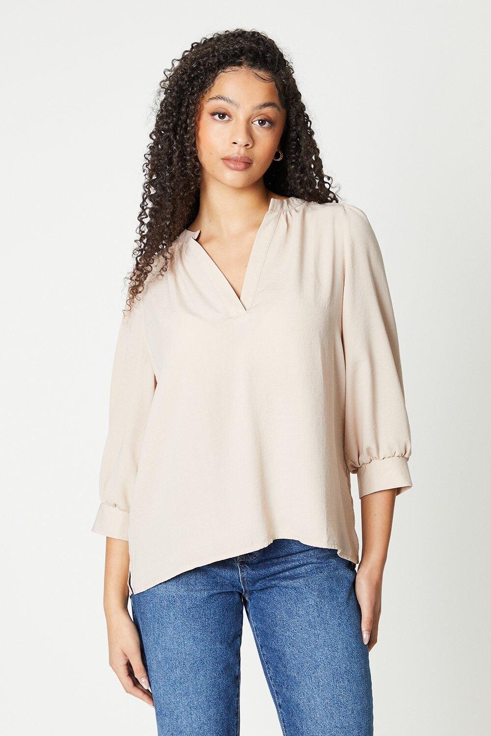 

Верхняя рубашка Dorothy Perkins, бежевый