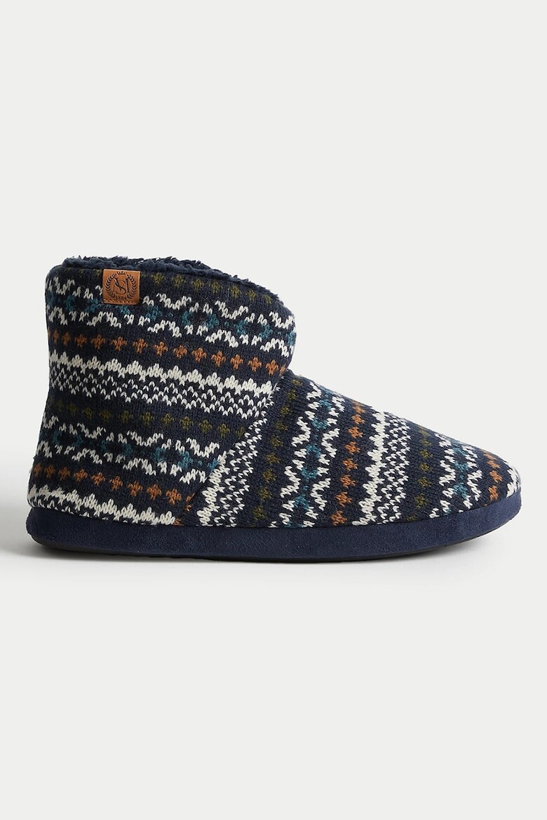 

Домашние тапочки на пушистой подкладке Marks & Spencer, белый