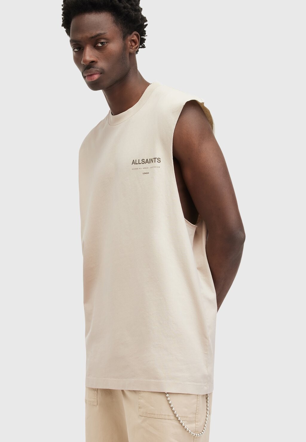 

Топ ACCESS SL CREW AllSaints, бежевый