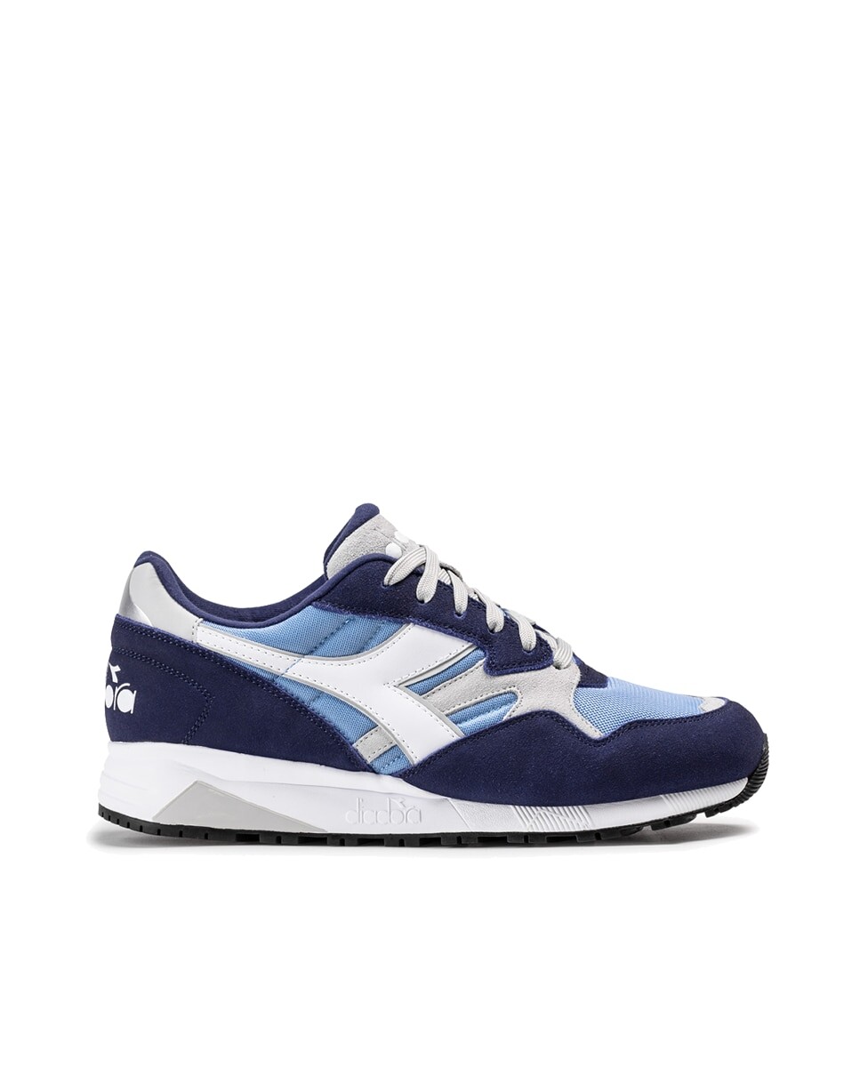 

Кожаные спортивные кроссовки унисекс в синих тонах Diadora Sportswear, синий