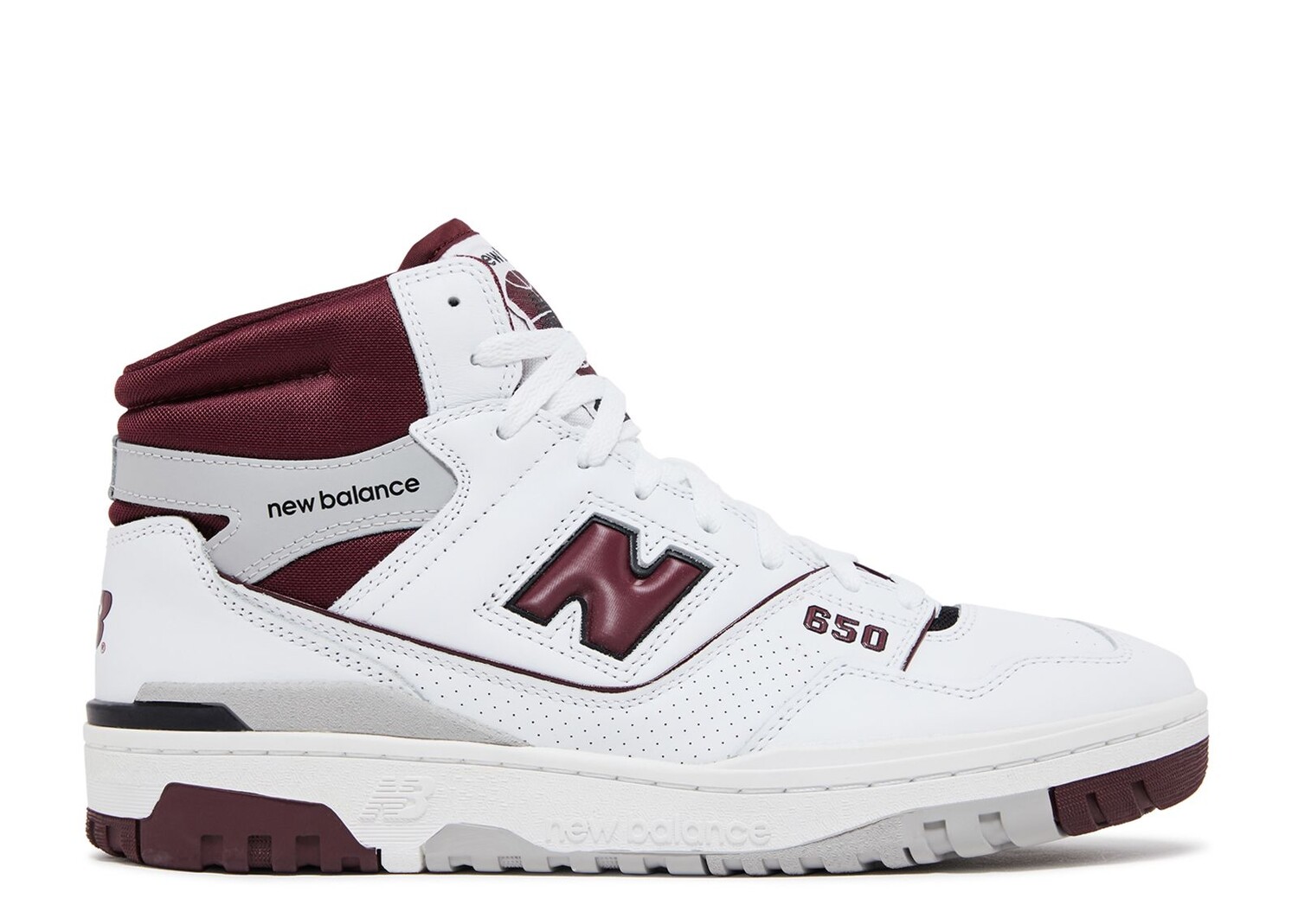

Кроссовки New Balance 650R 'White Burgundy', белый
