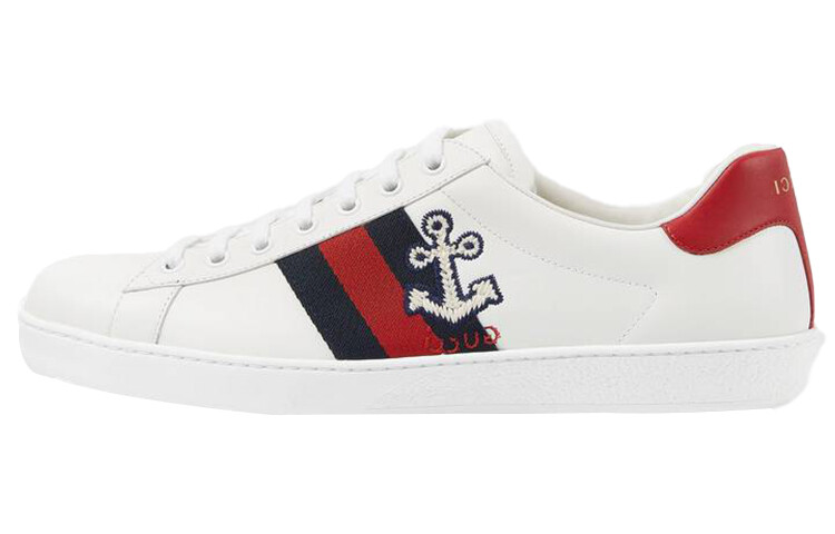 

Кроссовки GUCCI AceSeries с вышивкой Белый/Красный