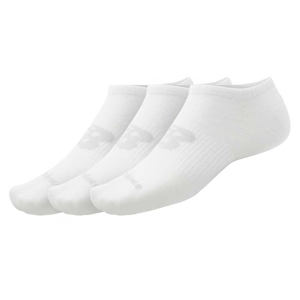 

Носки New Balance Flat Knit No Show 3 шт, белый