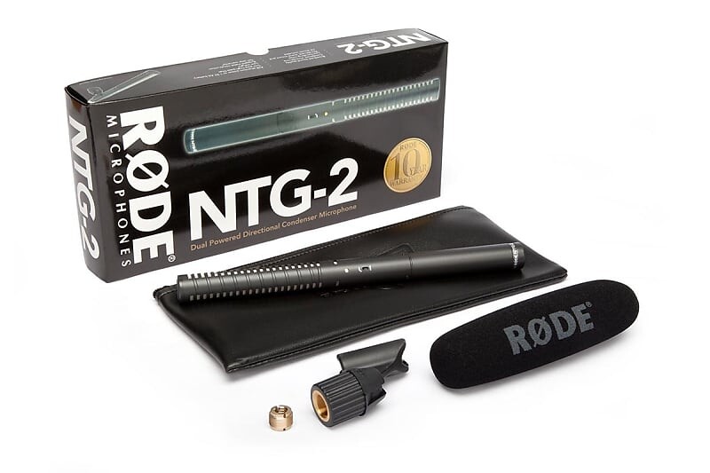 

Микрофон-пушка RODE NTG2 Shotgun Microphone