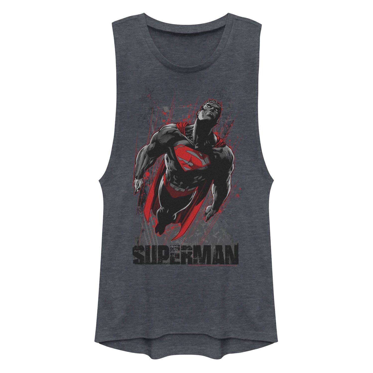 

Майка с изображением мышц Супермена из комиксов DC для юниоров Licensed Character