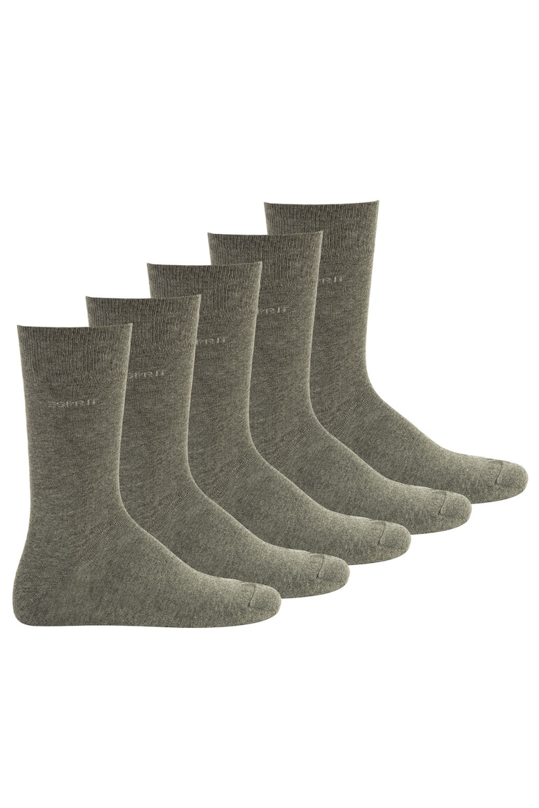 Длинные носки - 5 пар Esprit, серый 5 пар носки женские цветные яркие длинные
